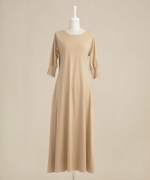 casa fline／バックリボンフレアカットドレス