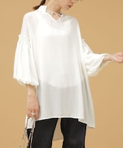 LB.03／シャーリングボリュームチュニック 長袖