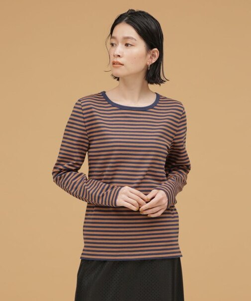 Le Minor／MADEMOISELLE 別注ボーダーカットソー