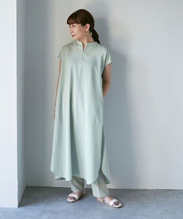 LB.04／ドビーストライプワンピース