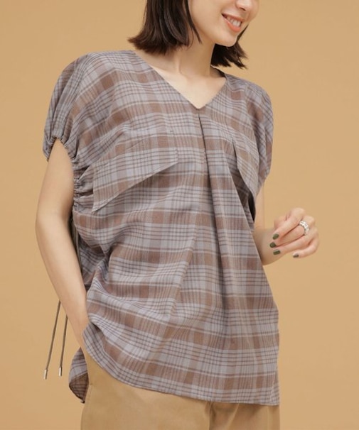 LB.03／ドロストスリーブドルマンブラウス