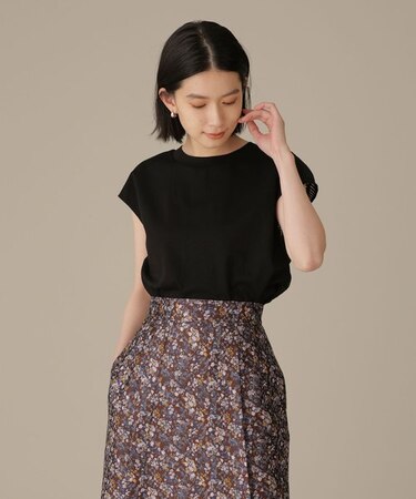 LB.03／カットソー布帛ドッキングプルオーバー