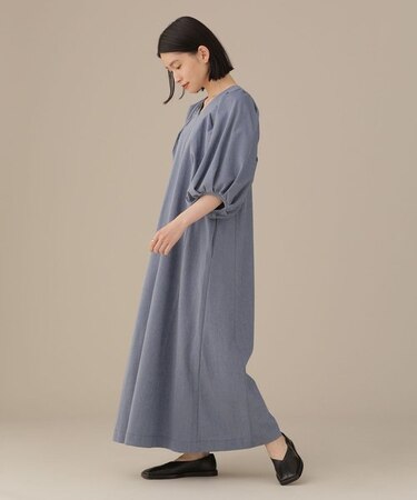 LB.03／カットソータックパフスリーブワンピース