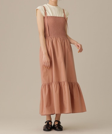 LB.03／シャーリングワンピース