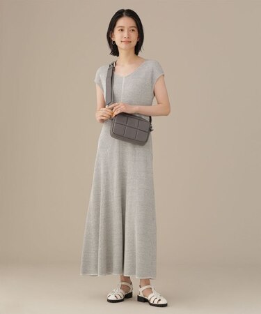 LB.03／ワッフルフィット&フレアワンピース