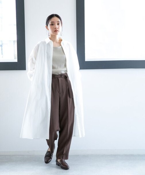 LB.04／ロングシャツワンピース