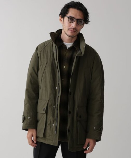 LB.03／西川ダウン(R)／ミリタリースタンドネックダウン