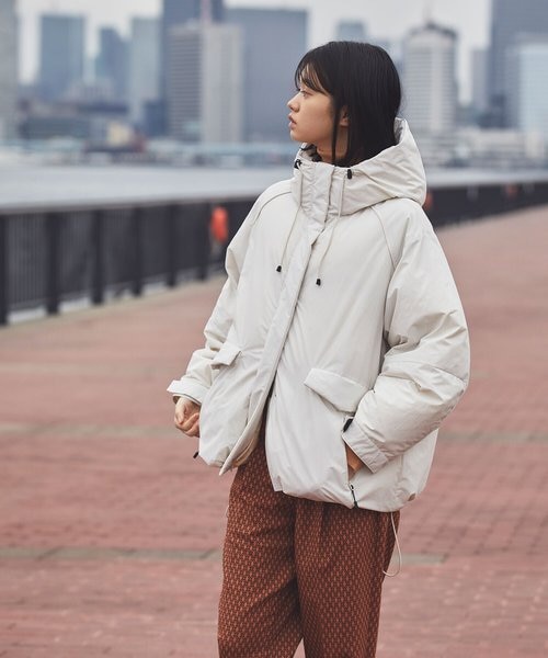 ナノ・ユニバース LB.03/西川ダウン/ボリュームドロストダウン　Iサイズ Amazon | ナノ・ユニバース(nano・universe) LB.03/西川ダウン(R