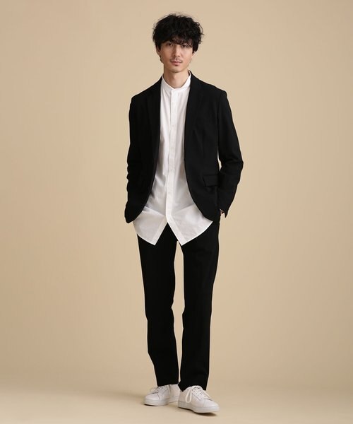 【美品】ナノユニバース LB.03ハイテンショントリコット スーツ セットアップ LB.03／ハイテンショントリコットセットアップ「スリム」｜ナノ