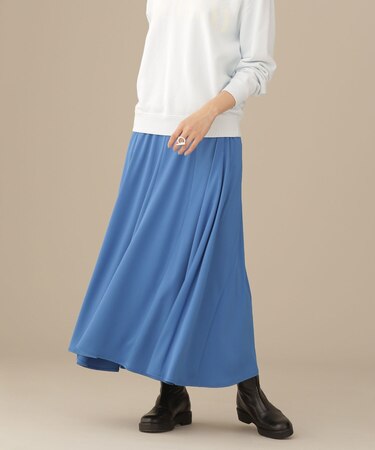 LB.03／エスカルゴ切り替えサテンスカート