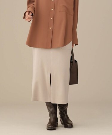 LB.03／ストレッチポンチアウトポケットタイトスカート