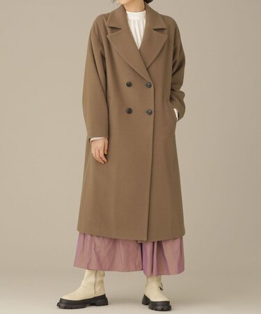 LB.03／ウールビーバーダブルボタンコート