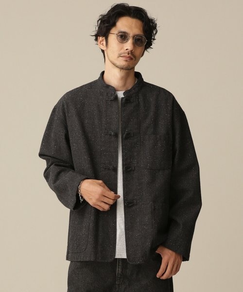 モールスキンチャイナジャケット ナチュラル 3（XLサイズ） 【北海道・沖縄・離島配送不可】 LB.03／ネップヘリンボーンチャイナジャケット｜ナノ・ユニバースの