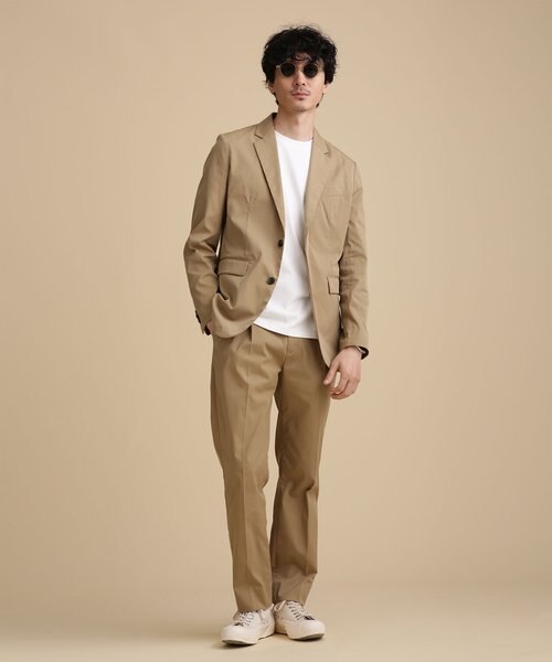 LB.03/SOLOTEX(R)×ECOPET(R)ツイル セットアップを使った人気