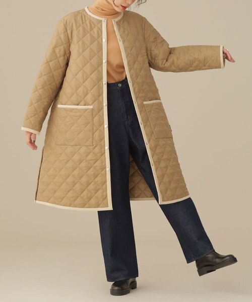 TRADITIONALWEATHERWEAR別注キルティングロングコートナノユニ TRADITIONAL WEATHERWEAR／ARKLEY 別注キルティングロングコート｜ナノ