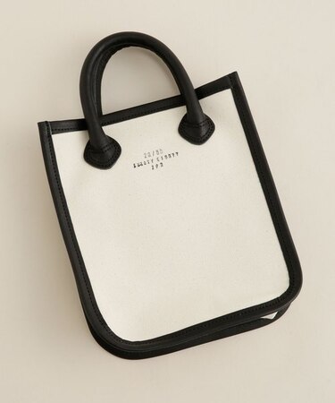 20／80／LEATHER FLAME  SMALL TOTE BAG