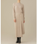 casa fline／ラップイレヘムニットドレス