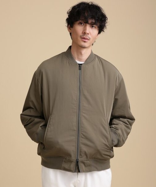 LB.04／機能中綿ワイドリブブルゾン