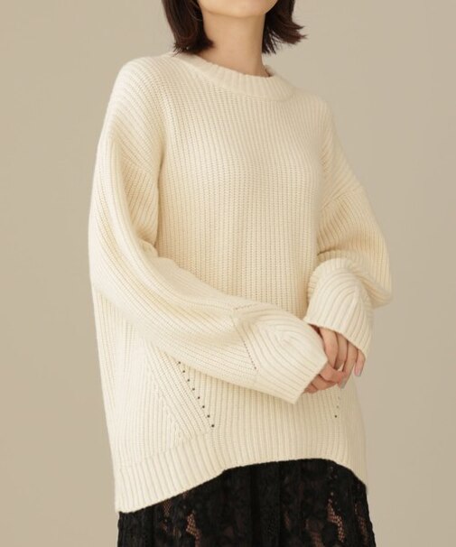 LB.03／スリーブフォルムニットプルオーバー