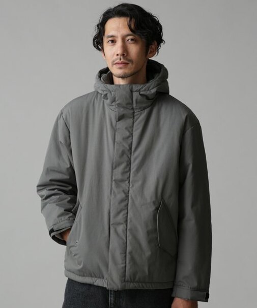 LB.04／中綿ミリタリーフードブルゾン