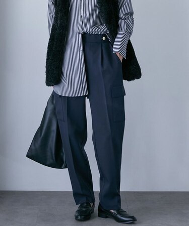 LB.04／カーゴディティールストレッチダブルクロスパンツ