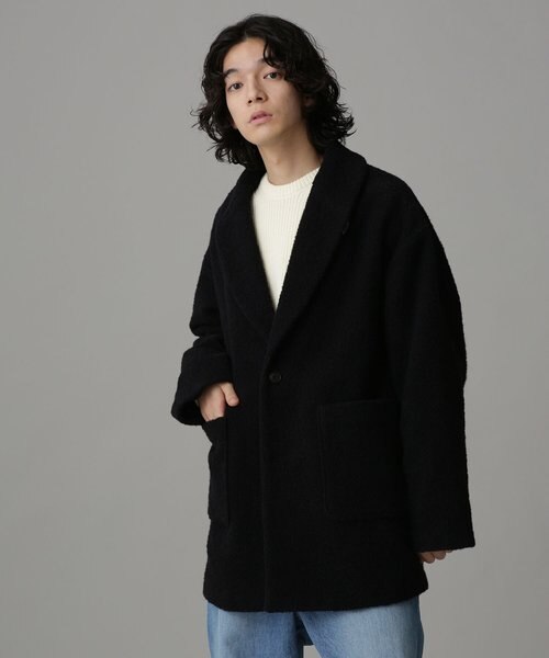 LB.03／IN TES PRA ショールカラーコート｜ナノ・ユニバースの通販