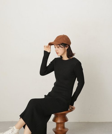 LB.04／リブニットワンピース