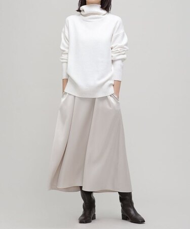 LB.03／サテンフレアキャミワンピース