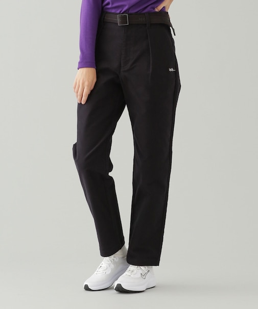 モールスキンタックパンツ/オーバーサイズ