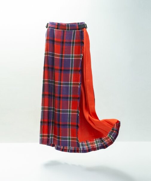 Oneil of Dublin／別注 コンビマキシイージーキルトスカート