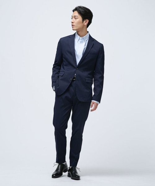 LB.03／「Adaptation」ストレッチツイルセットアップ スリム｜ナノ