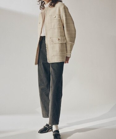 LB.03／カーブバギーデニムパンツ