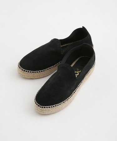 Maypol/スエードエスパドリーユ フラットシューズ