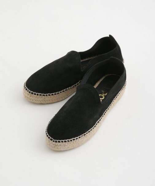 Maypol/スエードエスパドリーユ フラットシューズ