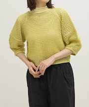 LB.03／メッシュニット2wayトップス