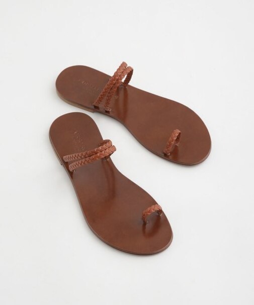 CORSO ROMA 9／メッシュフラットサンダル