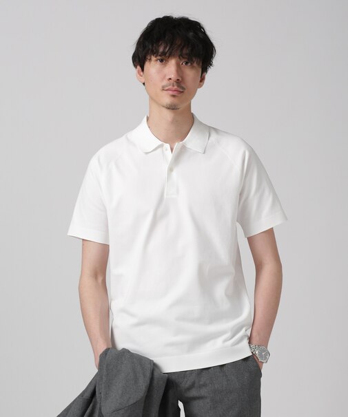 LB.03／SOLOTEXマルチファンクションニットポロシャツ／半袖