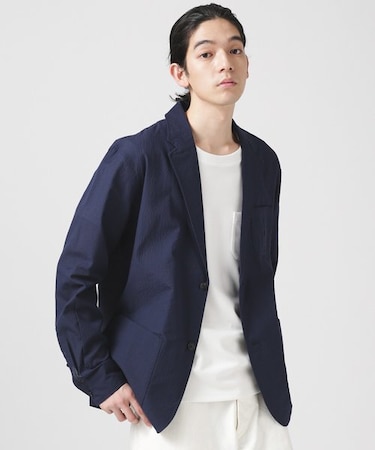 LB.03／シアサッカー2Bシャツジャケット