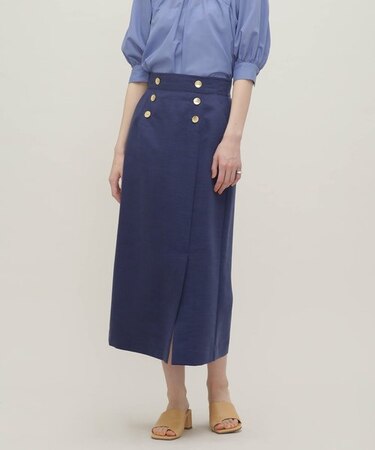 LB.03／ゴールド釦カルゼスカート