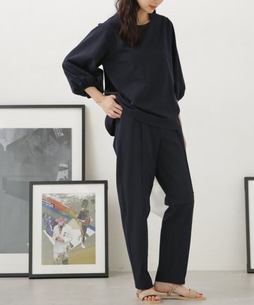 LB.04／軽量スーパーストレッチ センタープレスパンツ