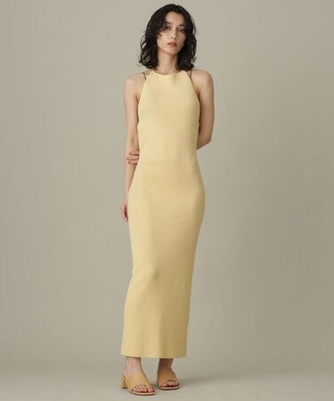 ZULU&ZEPHYR／オーガニックコットン ブレンドニット ドレス