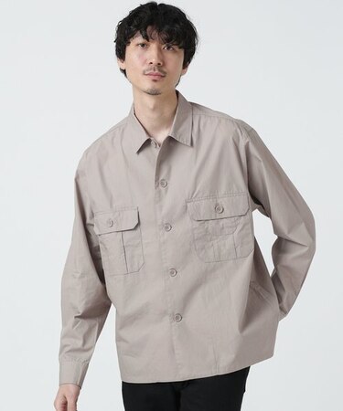 LB.03／タイプライターミリタリーシャツブルゾン