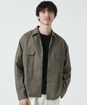 LB.03／タイプライターミリタリーシャツブルゾン