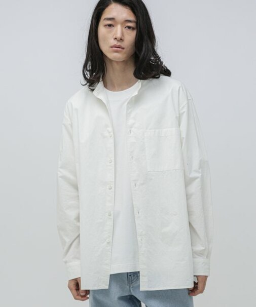 LB.03/「ESSENTIAL LINE」デタッチャブルカラーシャツ