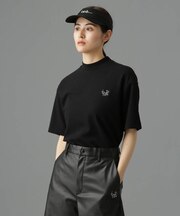 beats per minute／配色ステッチ／モックネック