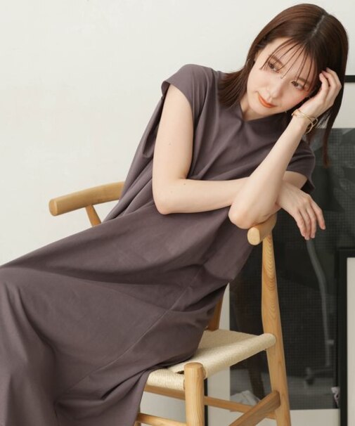 LB.04／ショルダータックカットワンピース