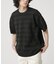 LB.04／透かしボーダーニットTシャツ