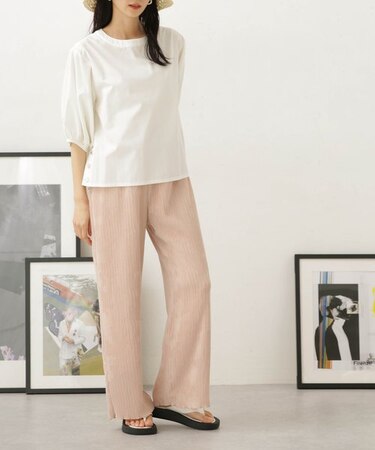 LB.04／プリーツドロストパンツ