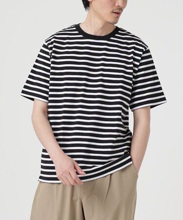 LB.04／レインボーボーダーTシャツ 半袖