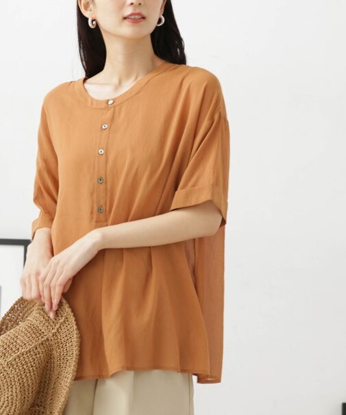 LB.04／前後2wayシアーシャツ